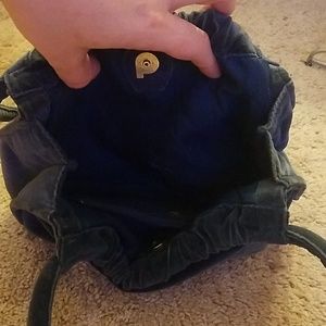 Bags - Dark navy blue velvet purse with magnetic clasp Bags - Dark navy blue velvet purse with magnetic clasp